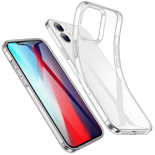 iPhone 12 Mini Kotelo - Läpinäkyvä 5.4 tuumaa