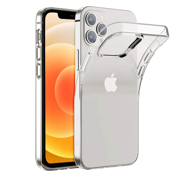 iPhone 12 Pro Max Skal - Transparent 6.7 tum