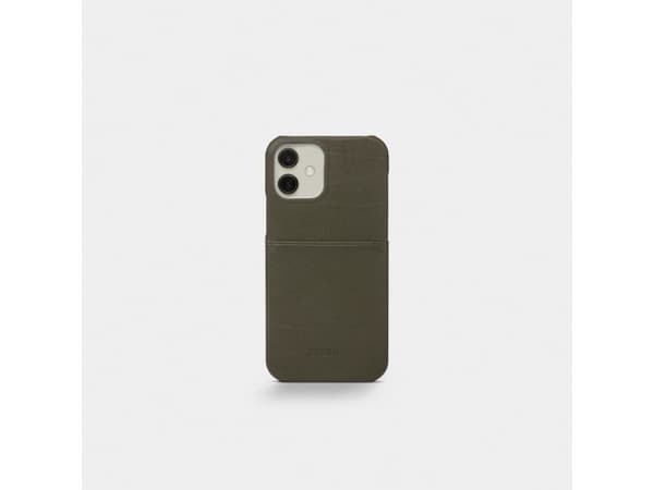 Trunk TR-BC1261-GRE, Omslag, Apple, iPhone 12, 15,5 cm (6.1"), Grön