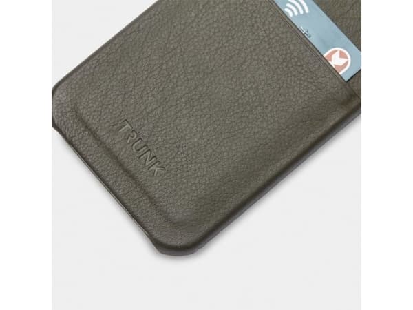 Trunk TR-BC1261-GRE, Omslag, Apple, iPhone 12, 15,5 cm (6.1"), Grön