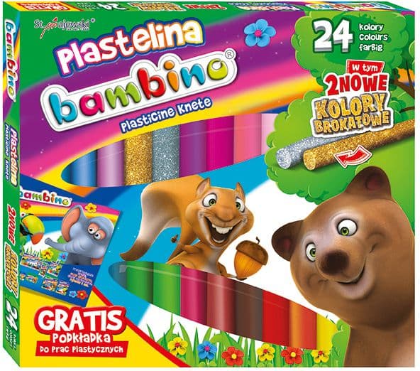 St. Majewski Plasticine 24kol Bambino p5