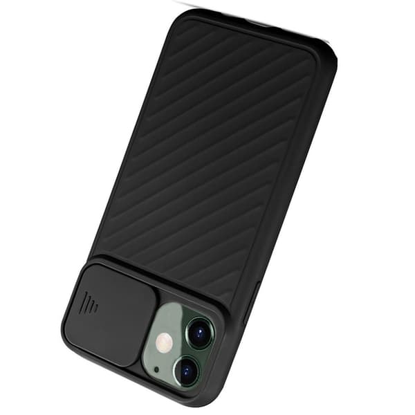iPhone 12 - Praktiskt Skyddande Skal med Kamera Skydd