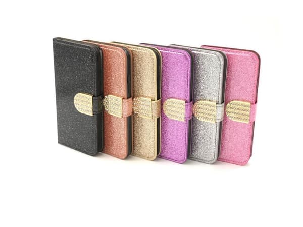 Glitter design Plånboksfodral till iPhone 12 Mini