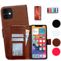 Miniatyrbillede 1 af 11: Beskyt din iPhone 12 Mini - Læder Etui