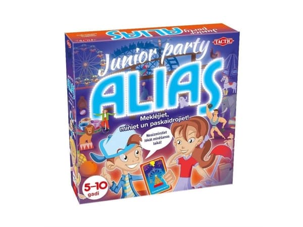 TACTIC Board game Spēle "Party Alias Junior" (in Latvian lang.)