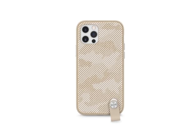 Moshi Altra, Omslag, Apple, iPhone 12, iPhone 12 Pro, 15,5 cm (6.1"), Beige