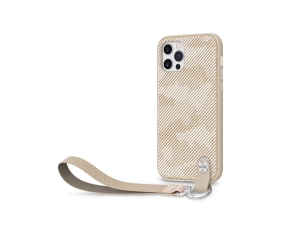 Moshi Altra, Omslag, Apple, iPhone 12, iPhone 12 Pro, 15,5 cm (6.1"), Beige