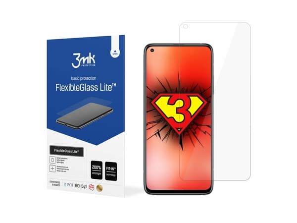 3MK 3MK FlexibleGlass Lite Xiaomi Mi 10T 5G /Mi 10T Pro 5G Hybrid Glass Lite