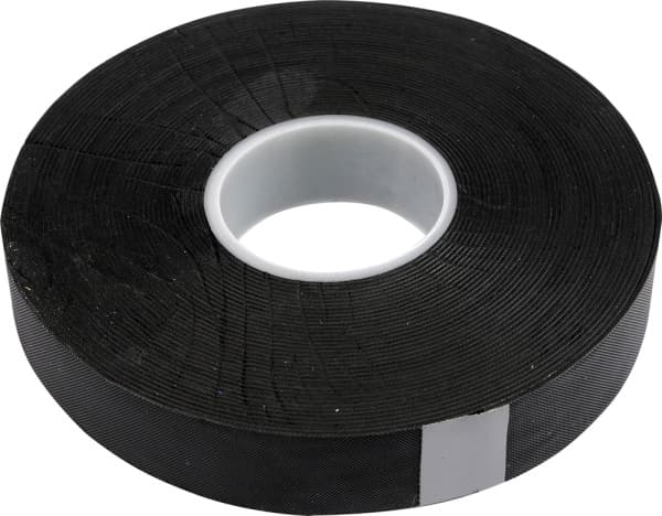 Vorel självamalgamerande svart tejp 25 mm x 5 m 75036