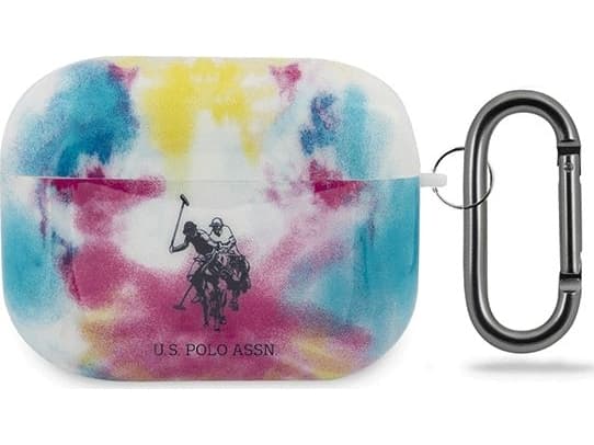 U.S. Polo Assn Suojakotelo USACAPPCUSML Tie & Dye Collection AirPods Pro:lle sininen