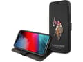Miniatyrbilde 3 av 5: Case Us Polo Assn USA polo USFLBKP12LPUGFLBK iPhone 12 Pro Max 6,7 tommers fargerik/svart bok Polo Embroidery Collection