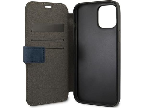 U.S. Polo Assn US Polo USFLBKP12MPUGFLNV iPhone 12/12 Pro 6,1" granatowy/navy book Polo Embroidery Collection