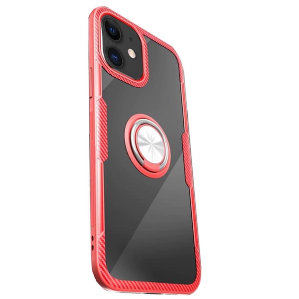 iPhone 12 - Praktiskt LEMAN Skal med Ringhållare