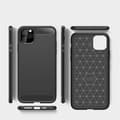 Miniatyrbillede 3 af 4: iPhone 12 Mini - Flexibel Carbon Mjuk Skal - Svart