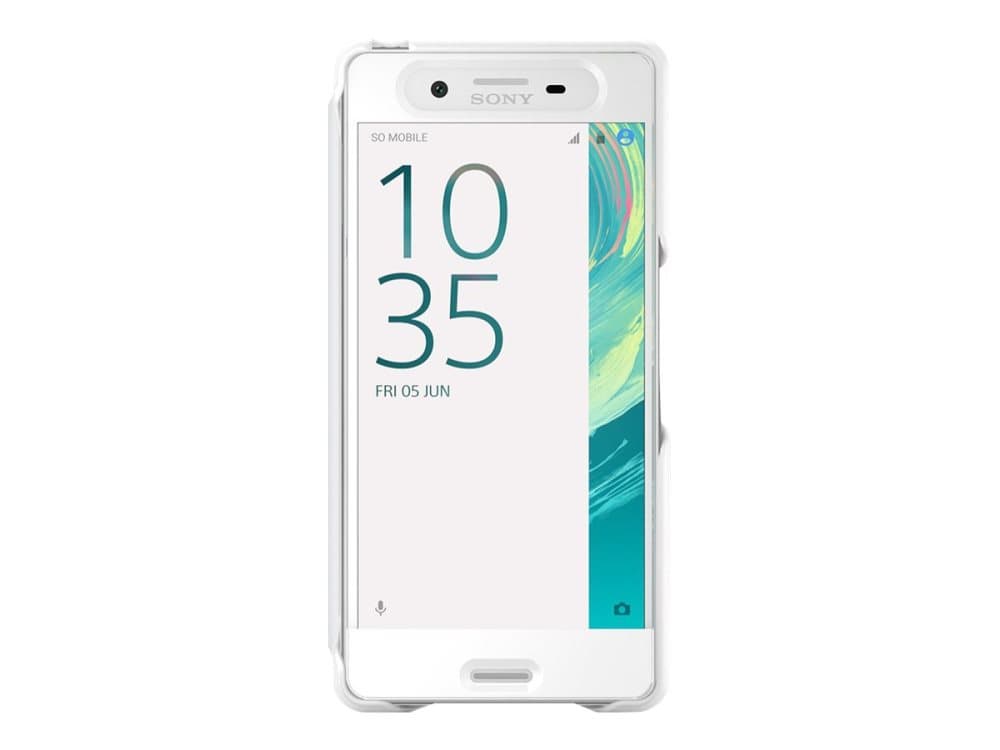 Sony SCR50, Omslag, Sony, Xperia X, 12,7 cm (5"), Vit