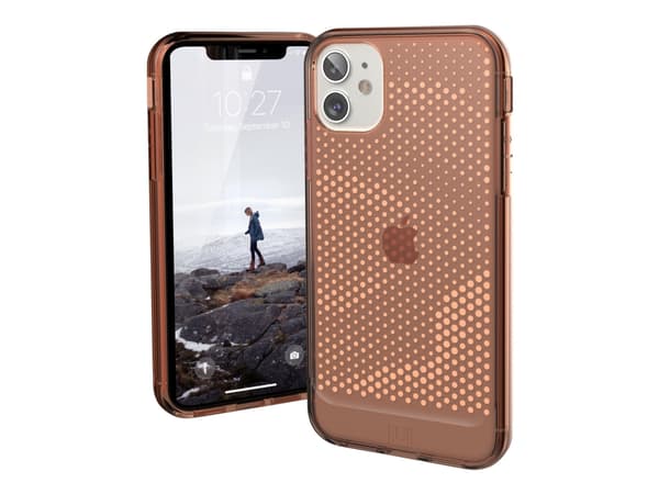 Urban Armor Gear [U] Lucent, Suojus, Apple, iPhone 11, 15,5 cm (6.1"), Oranssi