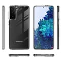 Pikkukuva 2 / 2: Silikonikotelo läpinäkyvä Samsung Galaxy S21 Plus