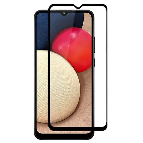 5D glas skærmbeskytter Samsung Galaxy A02s