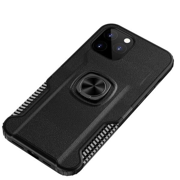 iPhone 12 Pro - Effektfullt LEMAN Skal med Ringhållare
