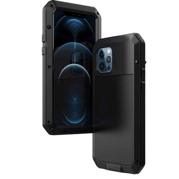 Skyddande Aluminium Skal HEAVY DUTY - iPhone 12 Mini
