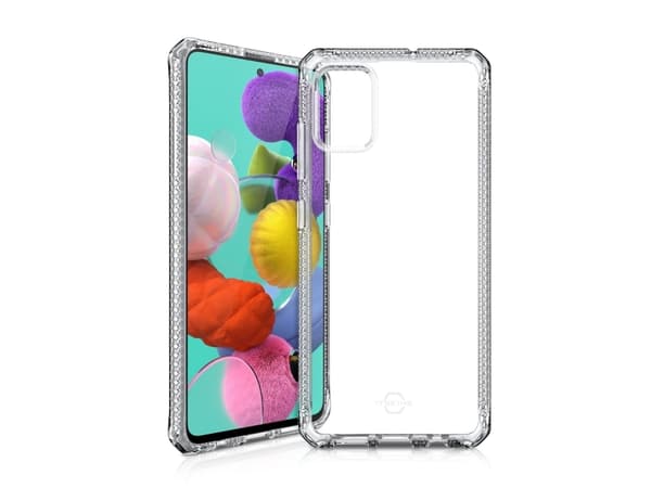 ITSKINS Spectrum - Baksidesskydd för mobiltelefon - transparent - för Samsung Galaxy A51