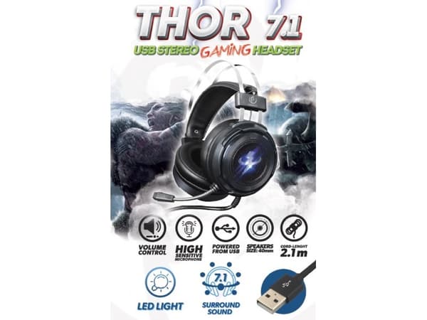 Stereo headphones for pl ayers Rebeltec THOR