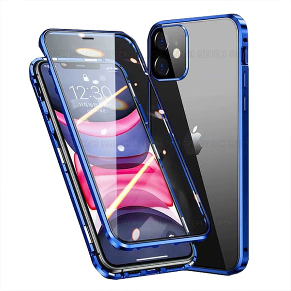 iPhone 12 Mini - Stilrent Smidigt Magnetiskt Dubbelskal