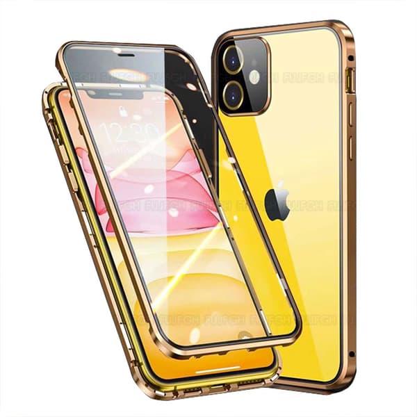 iPhone 12 Mini - Stilrent Smidigt Magnetiskt Dubbelskal