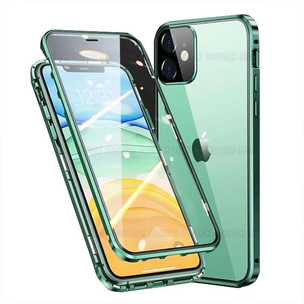 iPhone 12 Mini - Stilrent Smidigt Magnetiskt Dubbelskal