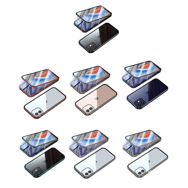 iPhone 12 Mini - Stilrent Smidigt Magnetiskt Dubbelskal