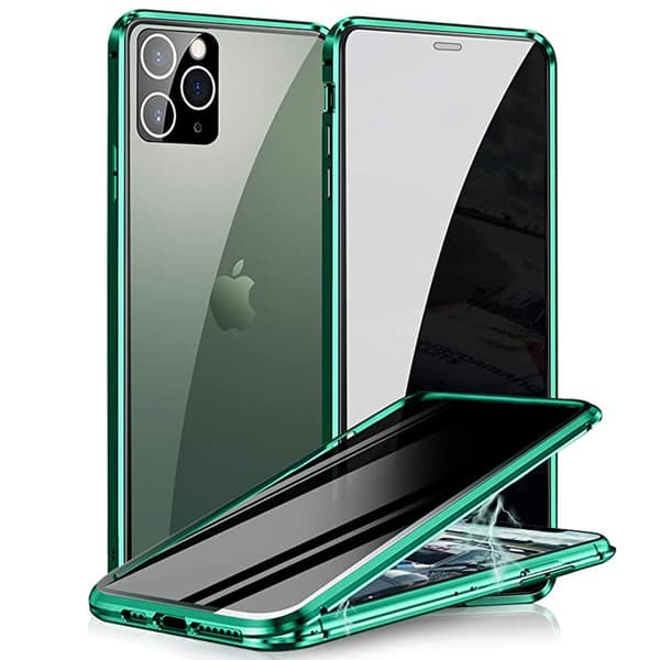 iPhone 12 Pro - Professionellt Stilrent Magnetiskt Dubbelskal