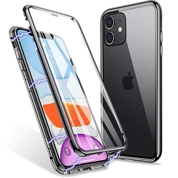 Praktiskt Magnetiskt Dubbelskal - iPhone 12