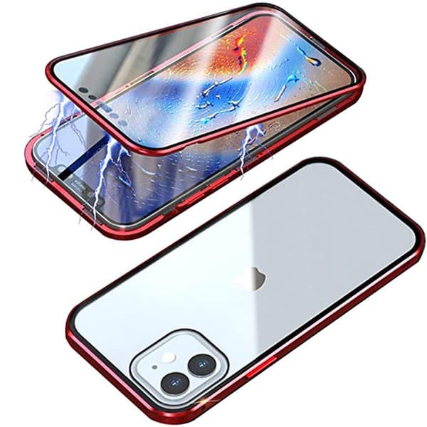 Stilsäkert Praktiskt Magnetiskt Dubbelskal - iPhone 12 Mini