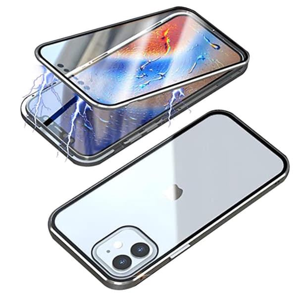 Stilsäkert Praktiskt Magnetiskt Dubbelskal - iPhone 12 Mini