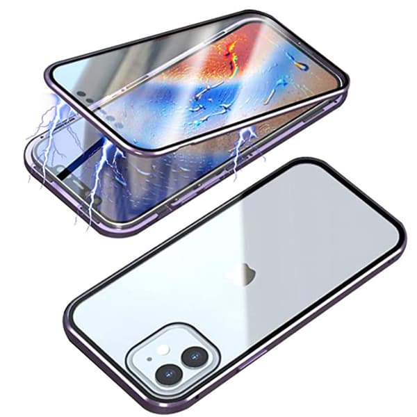 Stilsäkert Praktiskt Magnetiskt Dubbelskal - iPhone 12 Mini