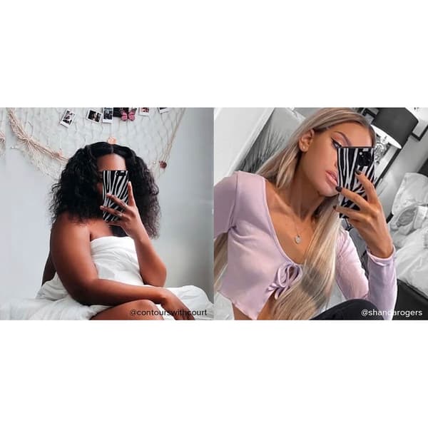 IDECOZ Mobildeksel Zebra iPhone XS Max