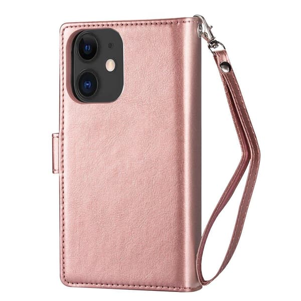Smidigt Robust 9-Kort Plånboksfodral - iPhone 12 Mini