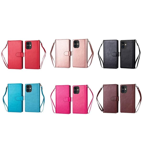 Smidigt Robust 9-Kort Plånboksfodral - iPhone 12 Mini