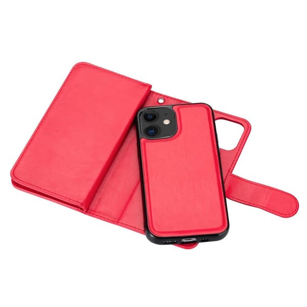 iPhone 12 Mini - Praktiskt Stilrent 9-Kort Plånboksfodral