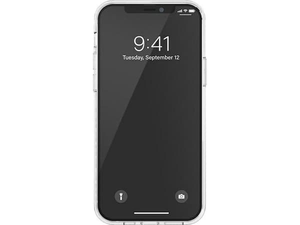 Superdry SuperDry Snap iPhone 12/12 Pro Clear Cas e srebrny/silver 42591