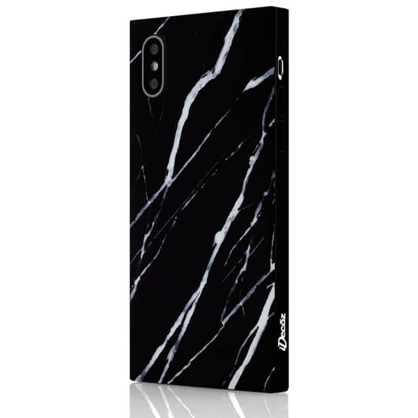 Mobilcover Sort Marmor iPhone X/XS