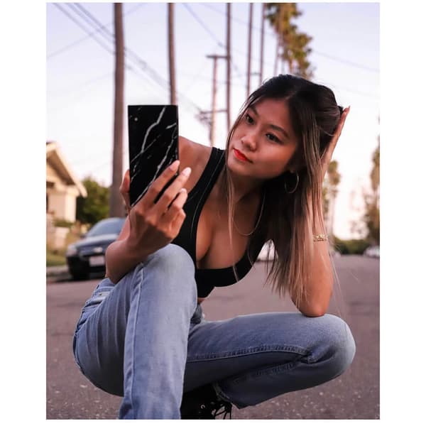 IDECOZ Mobilskal Svart Marble iPhone 8 PLUS/7 PLUS