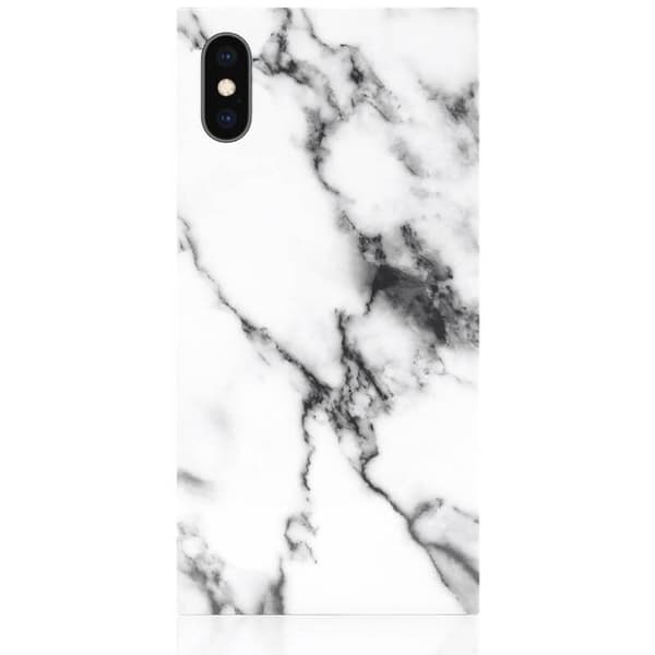IDECOZ Mobildeksel Hvit Marble  iPhone X/XS