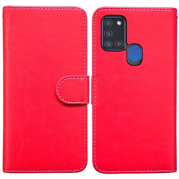 Beskyt din Samsung A21s - Læder Etui!