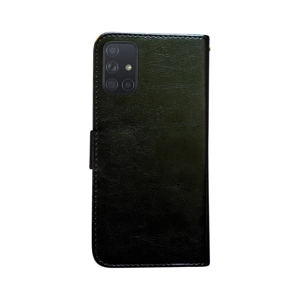 Samsung Galaxy A71 - Nahkakotelo / Suoja