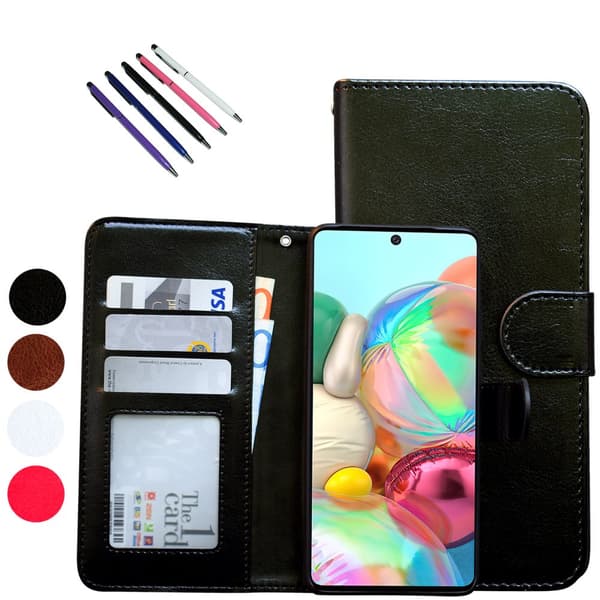 Samsung Galaxy A71 - Læder cover / Beskyttelse