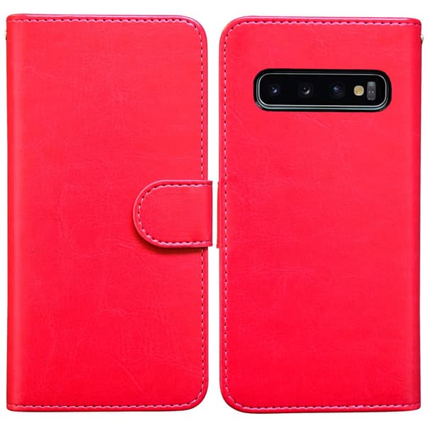 Samsung Galaxy S10 - Læder cover / Beskyttelse