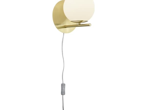 Trio Vägglampa Modern mässing Trio PURE vägglampa 202000108