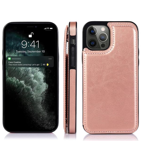 Smidigt NKOBEE Skal med Kortfack - iPhone 12 Pro Max