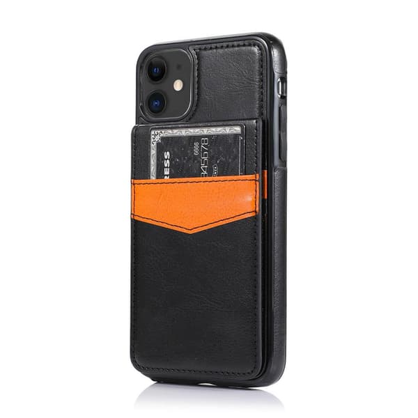 Professionellt Skal med Kortfack (LEMAN) - iPhone 12 Mini